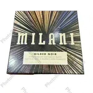 New Milani Gilded Noir Hyper-Pigmented Eyeshadow Palette Blue Purple NIB